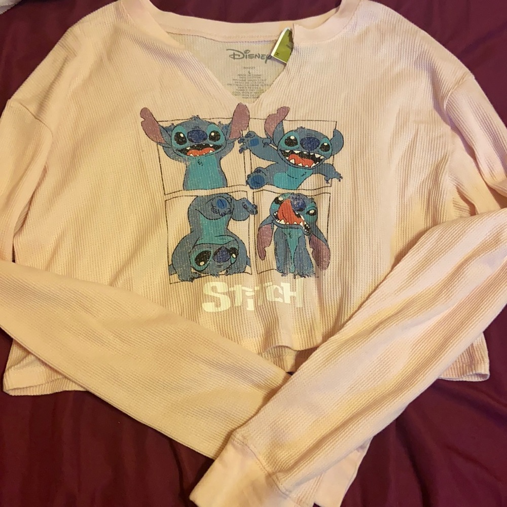 Disney stitch long sleeve shirt❤️❤️